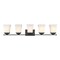 Z-Lite Darcy 5 Light Vanity, Matte Black & Etched Opal 1939-5V-MB - alternate 7
